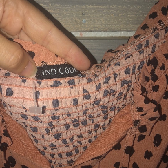 Peach Color Sexy Summer Dress - Picture 10 of 11